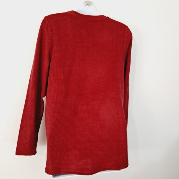 Kindred‎ Bravely Waffle Knit Fleece Nursing & Maternity PJ Top Size S NEW - Picture 4 of 11
